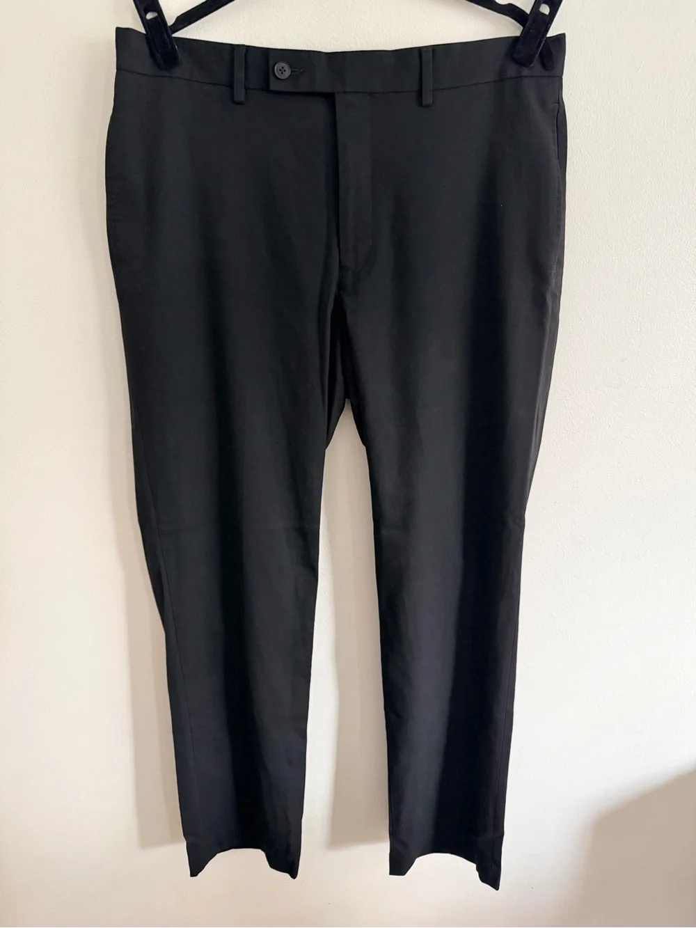 Calvin Klein Men's Black Dress Pants - Slim Tapered
